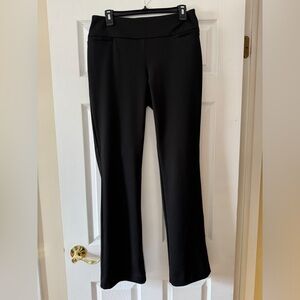 New York & Company Black Ponte pull-on dress pant EUC